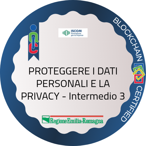 PROTEGGERE I DATI PERSONALI E LA PRIVACY - Intermedio 3